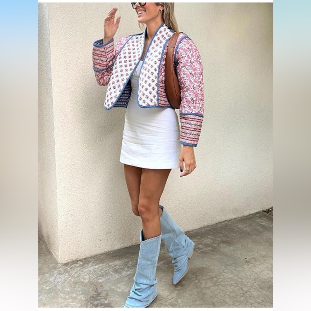 Reversible Patterned Women's Jacket - image 16